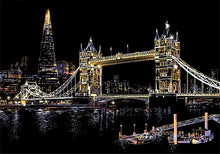 Load image into Gallery viewer, Scratch Painting Kits - 41*28 cm Magic Scratch Art Crafts World Landscape Paper Adult kids decompression toys Creative DIY Gifts